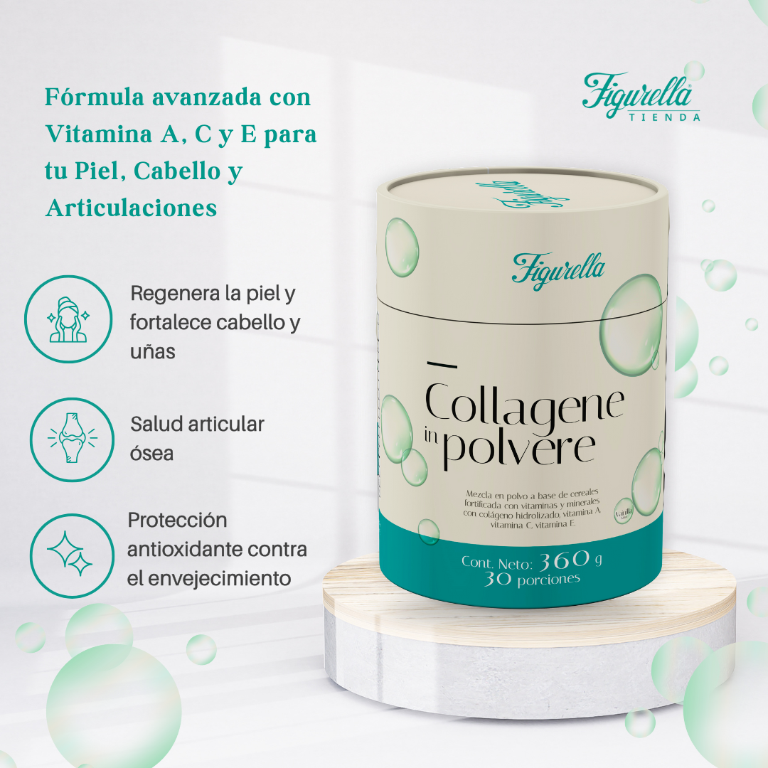 Fuerza y Belleza – Proteína Vegetal + Colágeno Figurella