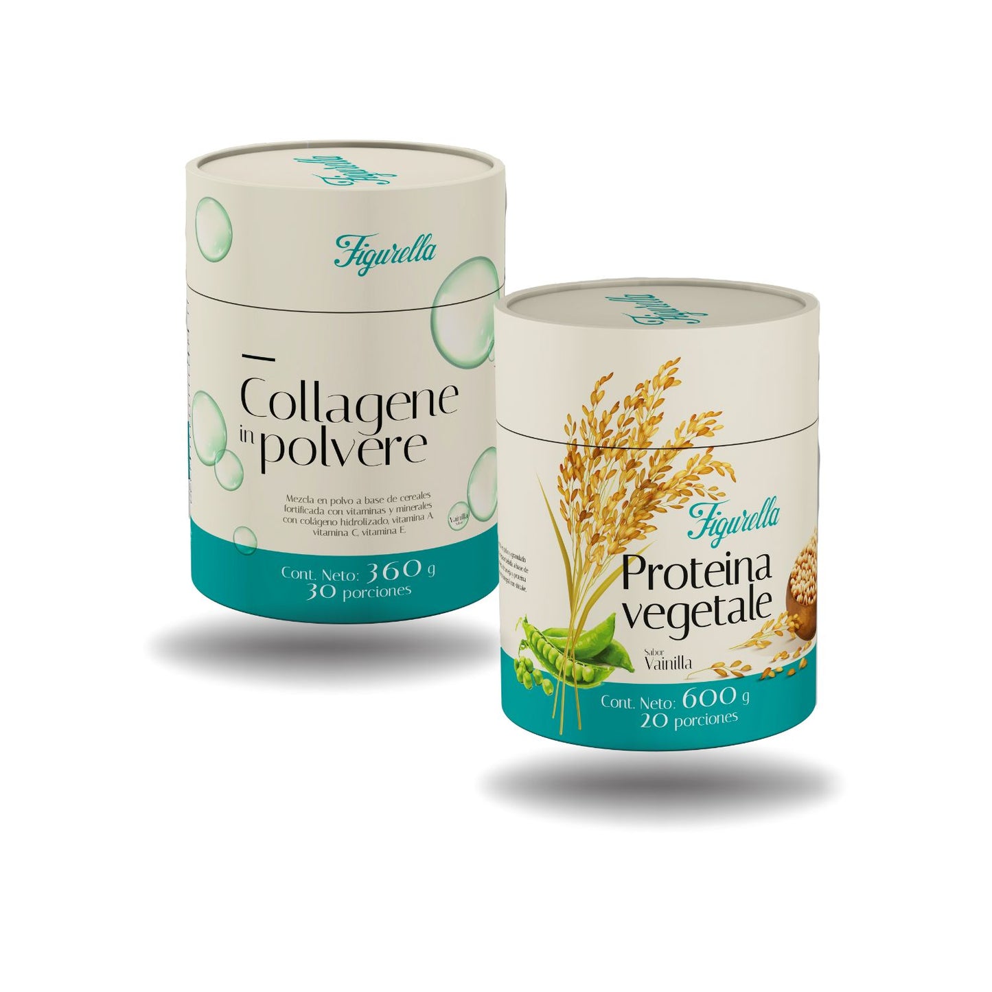 Fuerza y Belleza – Proteína Vegetal + Colágeno Figurella