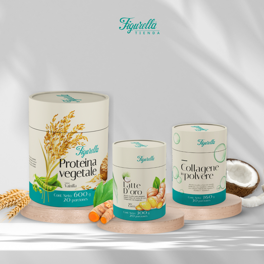 Renacer Interior – Proteína + Colágeno + Golden Milk Figurella