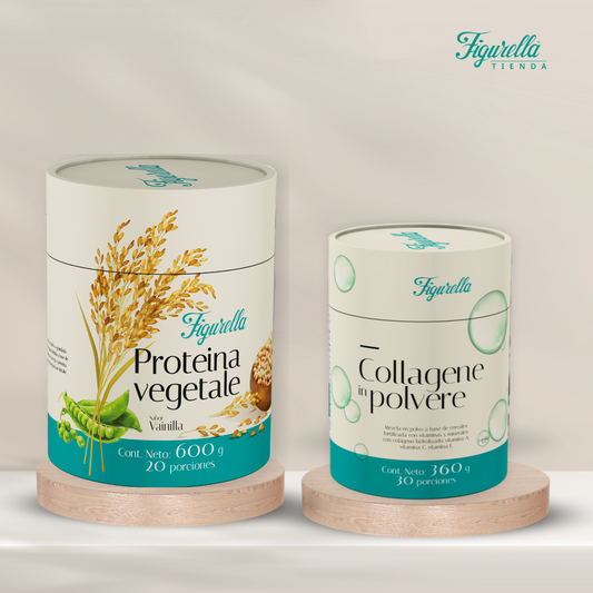 Fuerza y Belleza – Proteína Vegetal + Colágeno Figurella